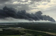 Seria potężnych wybuchów w centrum NASA. Eksplodowała rakieta SpaceX -...