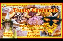 Tłusty Czwartek - cmentarne święto.