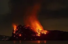 Massive Fire Spotted On Private Island Owned By Billionaire Jeffrey...