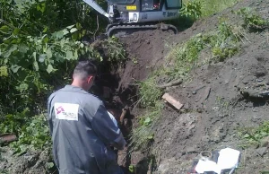 Złomiarze atakują. Siekierą uszkodzili kabel pod prądem