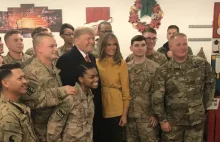 Niespodziewana wizyta Trumpa w Iraku. "Nie planuję wycofywania sił USA"