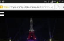 Zrobiliśmy to! Wieża Eiffel'a BIAŁO-CZERWONA!
