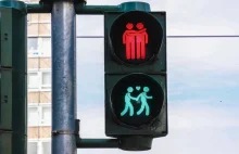 Niemcy: Zamiast tradycyjnych grafik na światłach pokazane będą pary gejowskie.