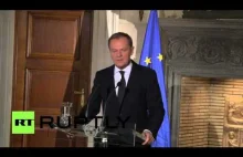 Tusk do imigrantów ekonomicznych: "Nie przyjeżdżajcie do Europy"