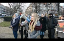 W centrum Szczecina NIEMKA krzyczy do POLAKÓW, że mają przyjmować...