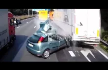 Przerażający wypadek na belgijskiej autostradzie
