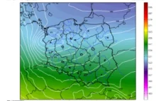 Ostrzeżenie! - orkan nad Polską, poranne wyliczenia modeli numerycznych
