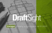 Nowe warunki użytkowania DraftSight dla firm od stycznia 2020 roku.