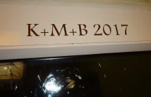 K+M+B 2017- naklejka na trzech króli - - decals