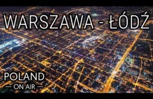 Nocny lot Warszawa - Łódź | POLAND ON AIR