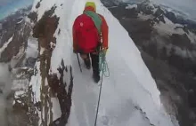 Ryzykowny spacerek na szczyt