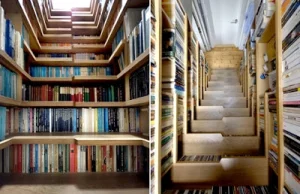 Biblioteczne schody