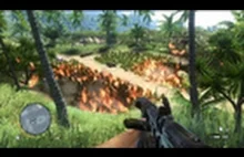 Far Cry 3 - palące się zboże...