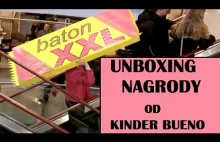 Unboxing nagrody od Kinder Bueno.