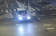 Olsztyn: 29-latek w BMW zajechał drogę rowerzystce (wideo)