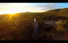 Zwierzęta sfilmowane przy użyciu drona na równinach Tanzanii