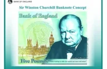 Wielka Brytania publikuje "winstonówkę", nowy banknot o nominale pięciu funtów