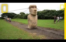 Jak chodzi posąg z wyspy Wielkanocnej xD
