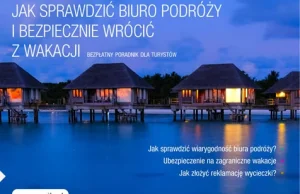 Bezpieczne wakacje | Bezpłatny poradnik dla turystów