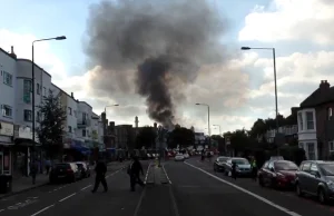 Płonie meczet w południowym Londynie!