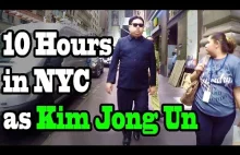 Ukochany Przywódca Kim Jong Un w czasie nieoficjalnej wizyty w Nowym Jorku
