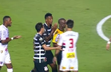 Piłkarz w Brazylii wstawia się za niesłusznie ukaranym rywalem (wideo)