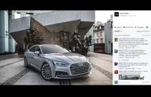 Audi zamieściło zdjęcie auta przy pomniku Powstania Warszawskiego. Burza w necie