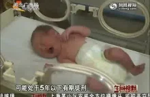 Aktualizacja: noworodek spłukany w toalecie - żyje!