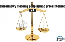 Jakie umowy możemy podpisywać na odległość (cz.1)?