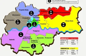 Interaktywna mapa przestępczości w Krakowie