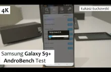 Samsung Galaxy S9+ AndroBench | Test