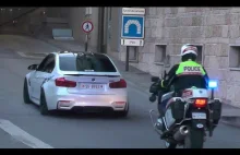 Police vs Supercars in Monaco - Zabawa bogatych z Policją