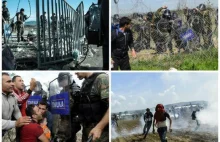 Pękła macedońska granica. Setki migrantów ruszyły w stronę Serbii i Węgier