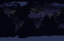 NASA pokazała jak Ziemia świeci się w nocy.