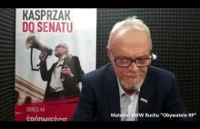Paweł Kasprzak, kandydat na senatora, o aborcji