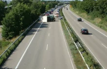 Polski kierowca jechał 21 kilometrów pod prąd na niemieckiej autostradzie