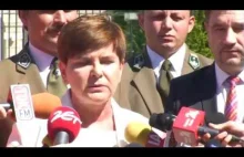 Beata Szydło i Piotr Duda ws. dodatkowych pytań w referendum