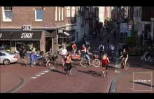 Rowerowy chaos w Amsterdamie, Holandia