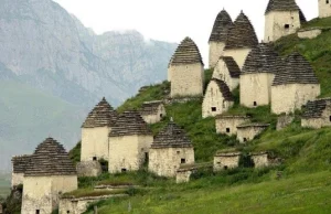 „Miasto umarłych” w Dargaws Osetia Północnej