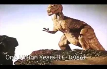 Ewolucja filmowych dinozaurów (1920-2015)