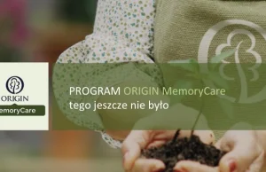 PROGRAM ORIGIN MemoryCare - tego jeszcze nie było !