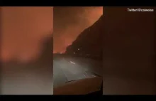 Video: CA freeway burns on both sides of road near Soledad...