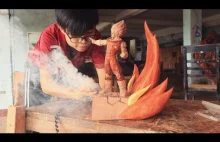 Jak rzeźbić Majin Vegeta ze specjalnego drewna