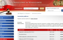 Przetarg w sądzie okręgowym: jeden dzień na składanie ofert