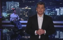 Matt Damon przejmuje Jimmy Kimmel Live