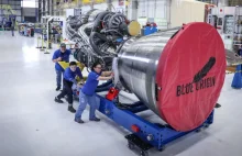 Blue Origin pokazał BE-4 - nowy silnik napędzany metanem