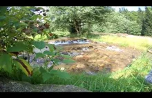 lazy morning at the waterfall - relaxing nature...