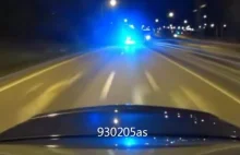 Mercedes AMG ucieka policji... w Szwecji