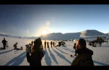 Zaćmienie Słońca w Longyearbyen 20.03.2015