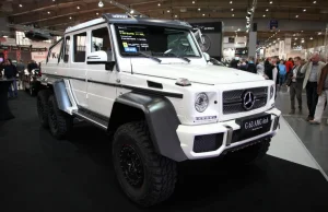 Mercedes 6x6 za ponad 2 mln złotych